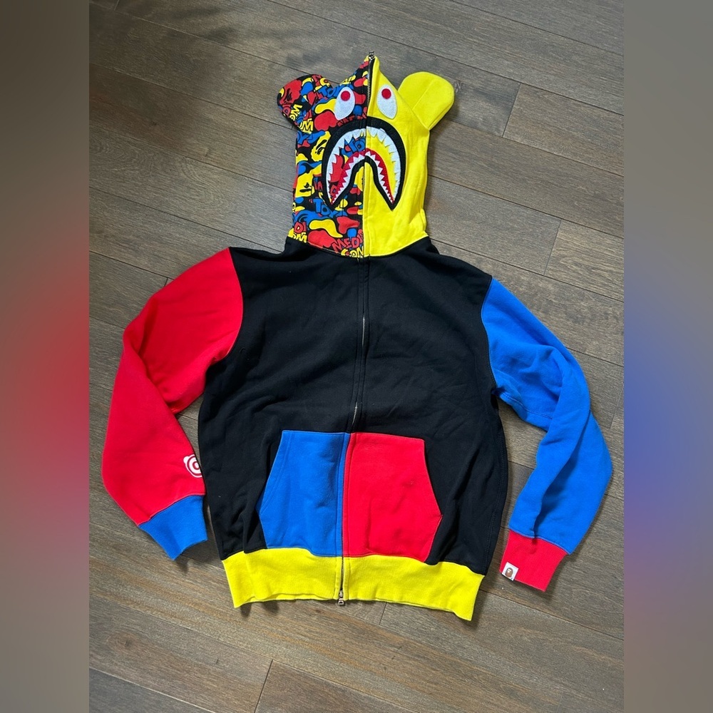 A‎ bathing APE BAPE hoodie size XXL